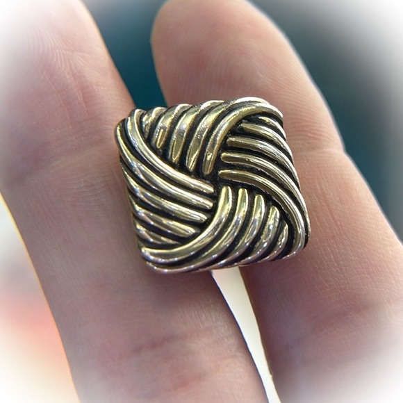 💕Beautiful Vintage Silvertone Cufflinks💕 - Picture 3 of 6